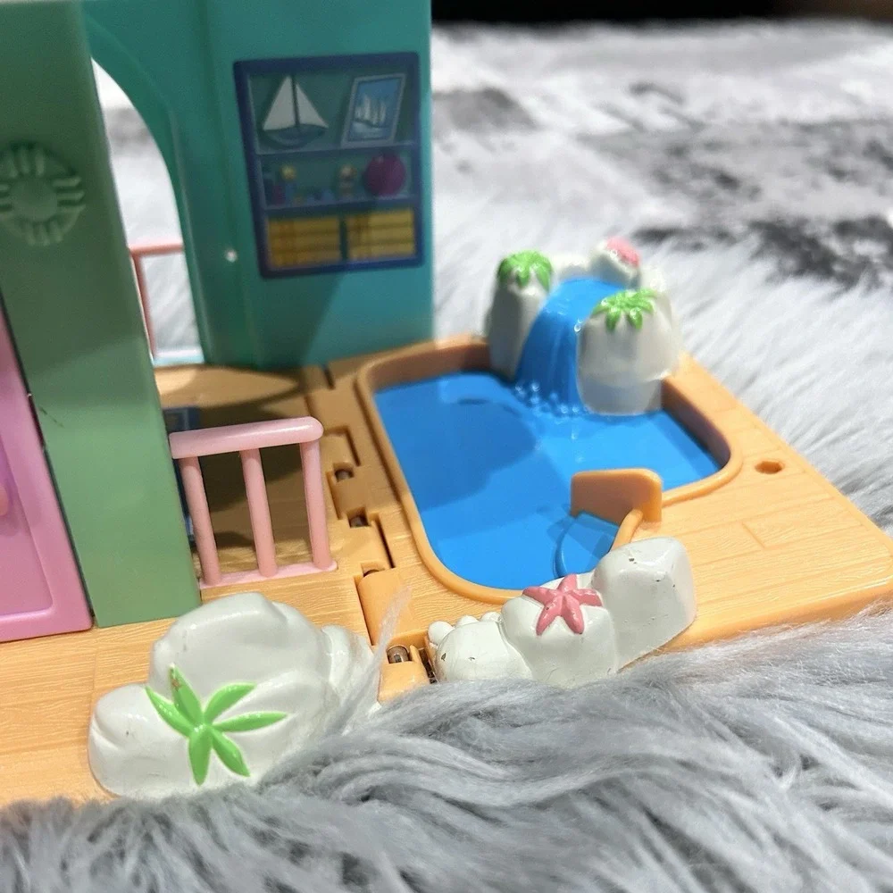 Fisher‎ Price Sweet Streets Ocean Club Beach Vacation Doll House Toy Play Fun